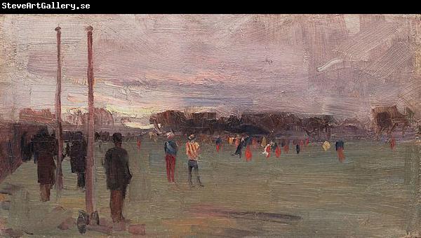 Arthur streeton The National Game